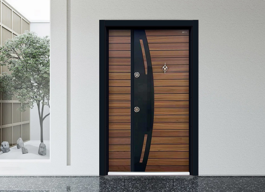 Turkey Style Steel-Wood Door